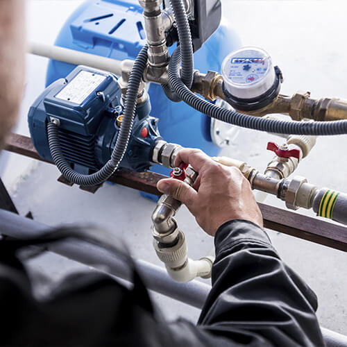 Manutenção  e execução de infraestrutura hidráulica